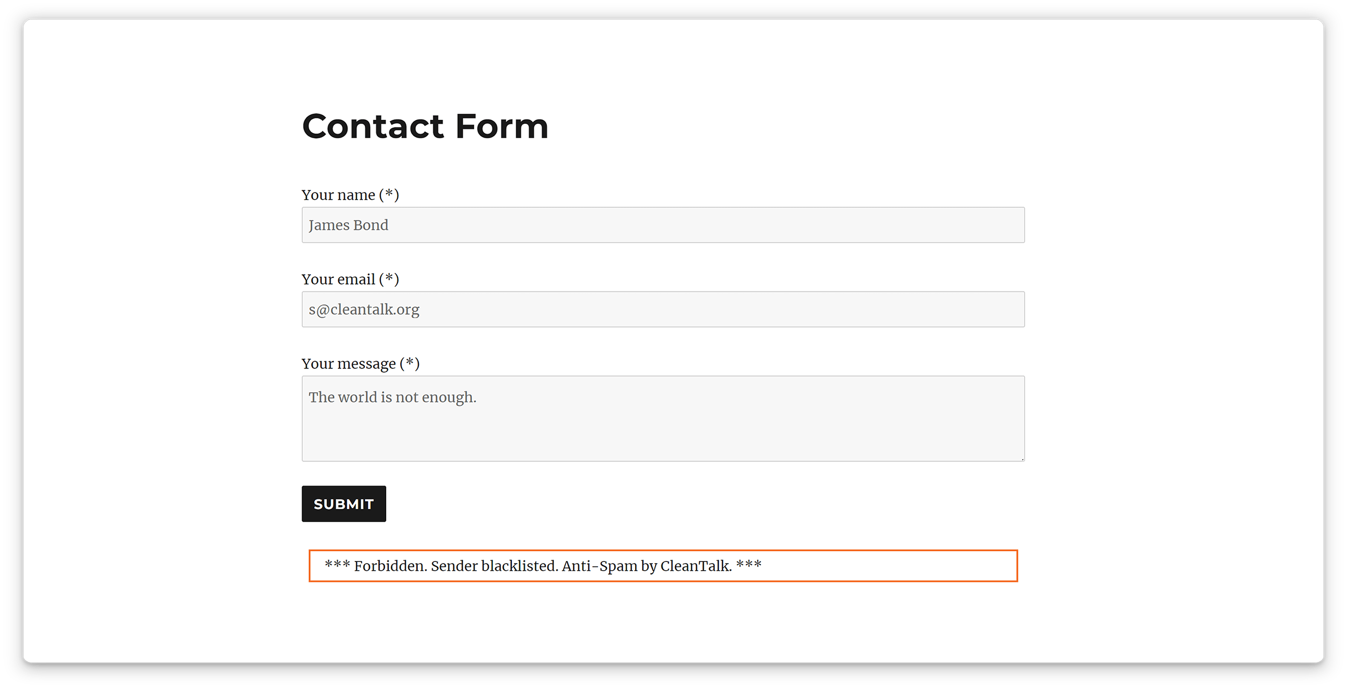 WordPress Spam WordPress Spam Plugins CleanTalk