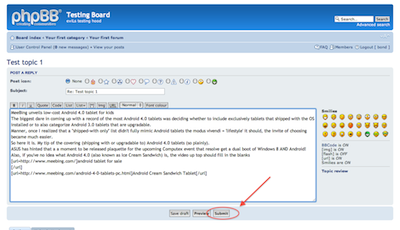 phpBB проверка анти-спам защиты