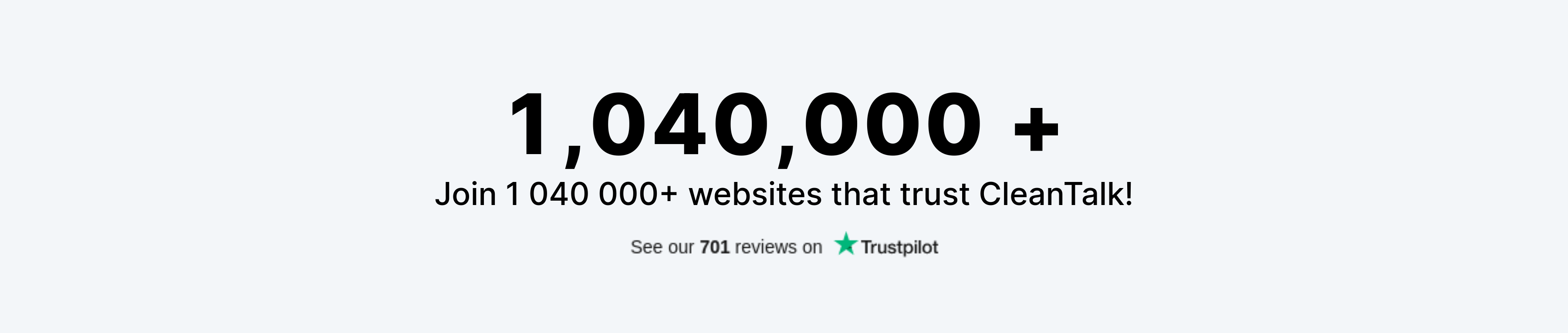 CleanTalk Anti-Spam Rating